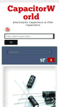 Mobile Screenshot of capacitorworld.net